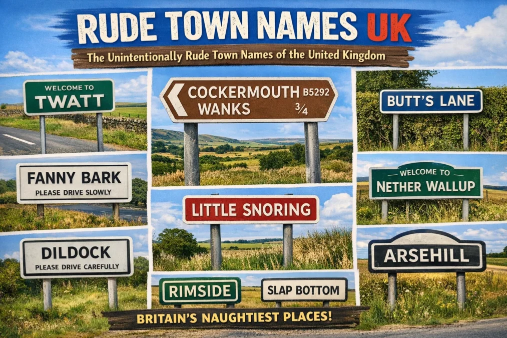 Rude Town Names Uk