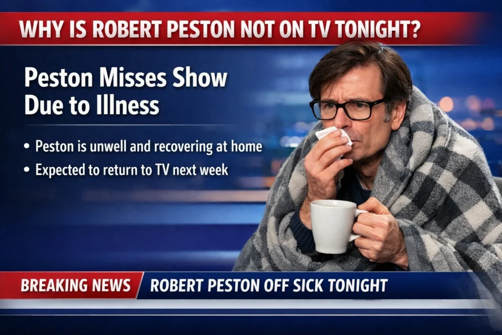 Why Is Robert Peston Not on TV Tonight? The Insider’s Guide to a News Anchor’s Schedule 1 Why Is Robert Peston Not on TV Tonight