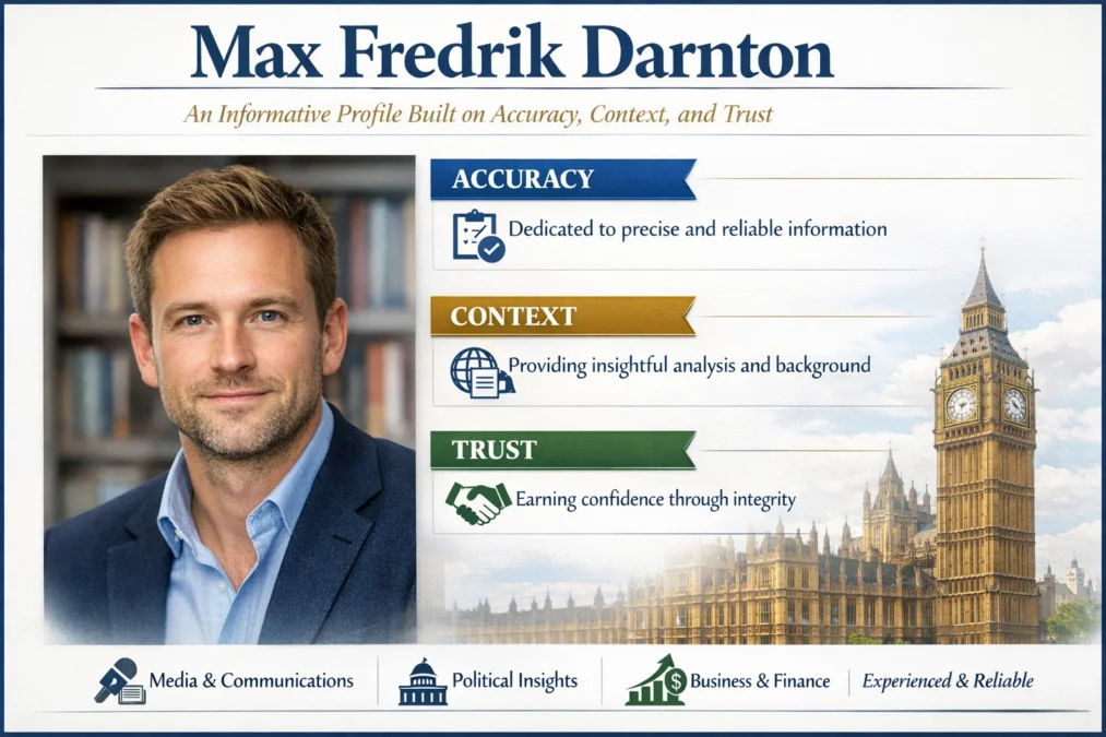 max fredrik darnton: An Informative Profile Built on Accuracy, Context, and Trust 1 max fredrik darnton