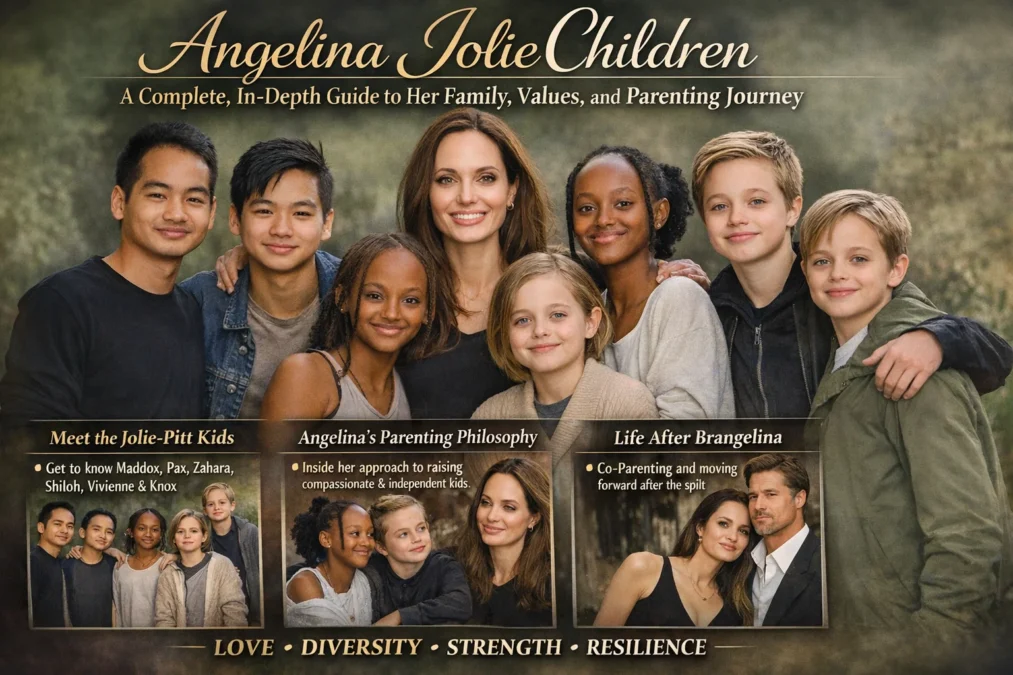 Angelina Jolie Children: A Complete, In-Depth Guide to Her Family, Values, and Parenting Journey 1 Angelina Jolie Children