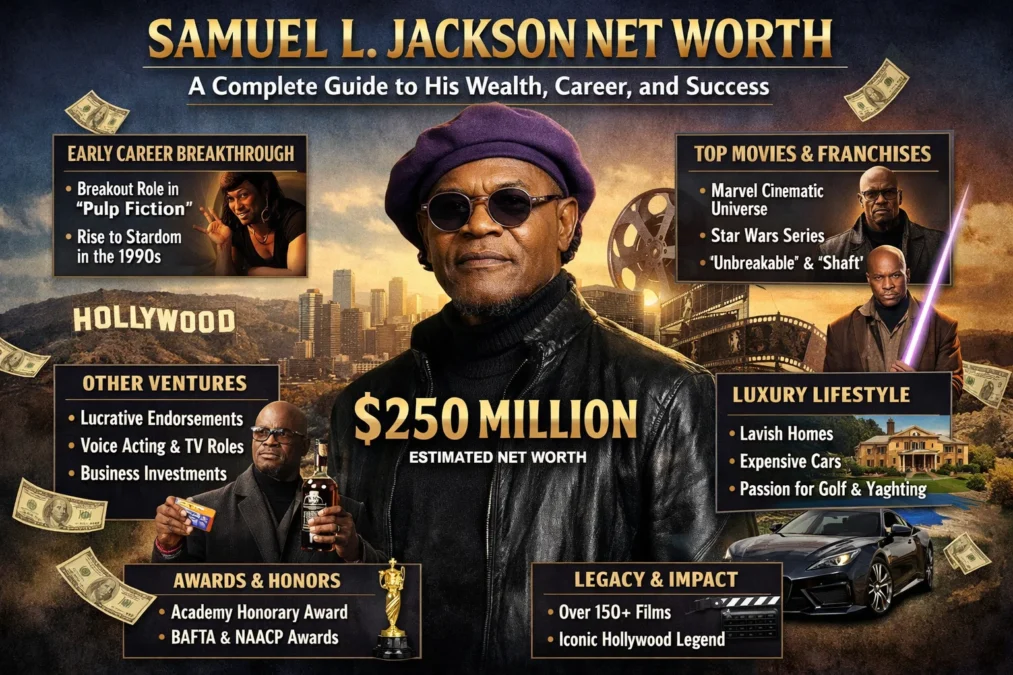 Samuel L Jackson Net Worth: A Complete Guide to His Wealth, Career, and Success 1 Samuel L Jackson Net Worth