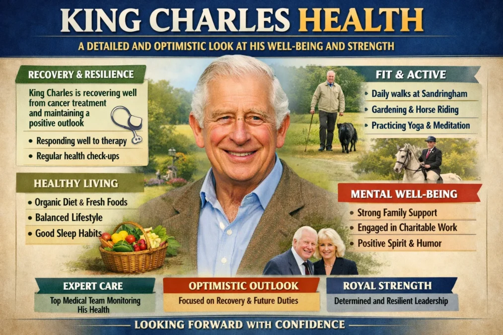King Charles Health: A Detailed and Optimistic Look at His Well-Being and Strength 1 King Charles Health