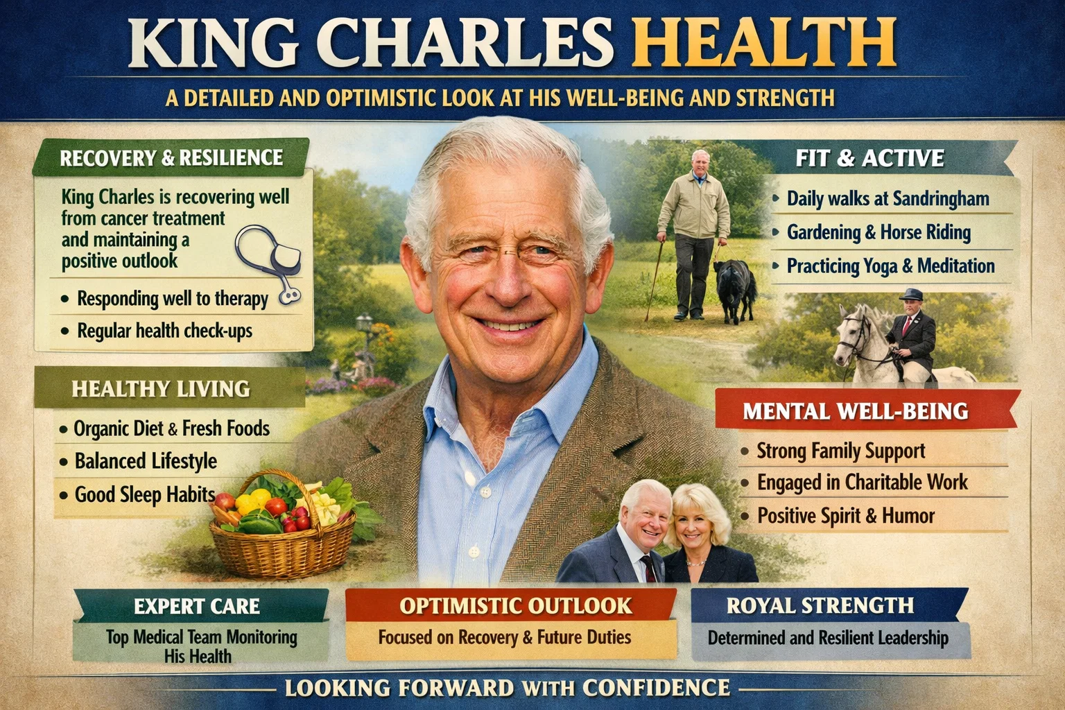 King Charles Health: A Detailed and Optimistic Look at His Well-Being and Strength 104 King Charles Health