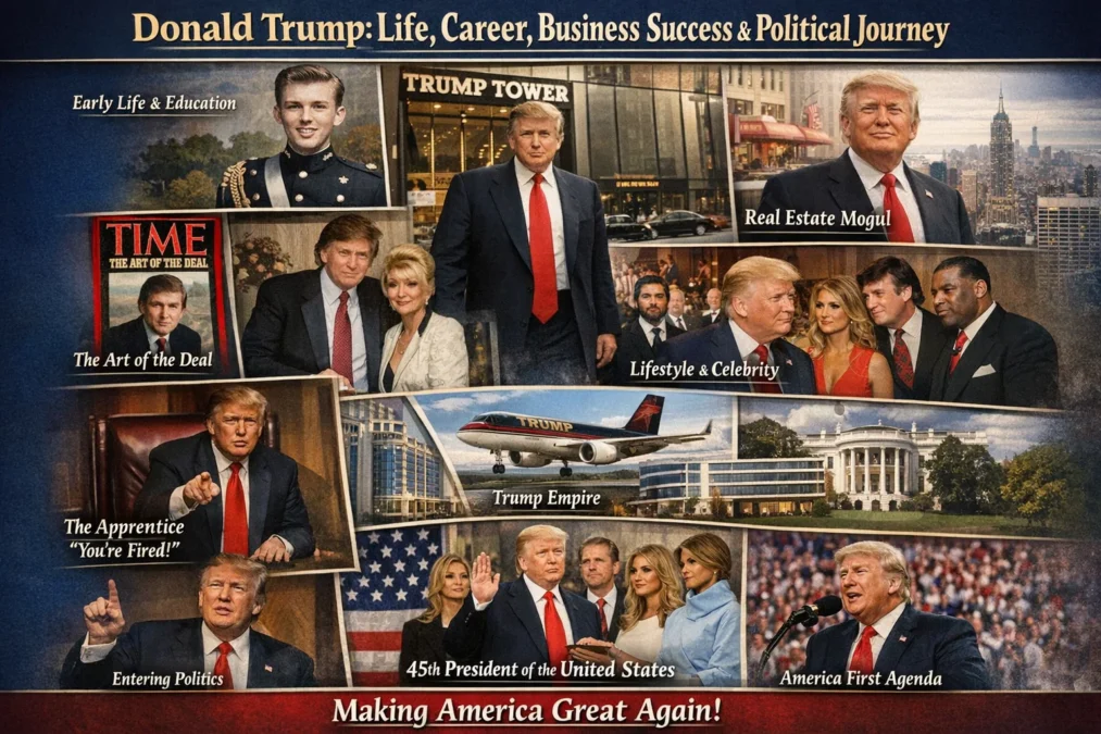 Donald Trump: Life, Career, Business Success, and Political Journey 1 Donald Trump