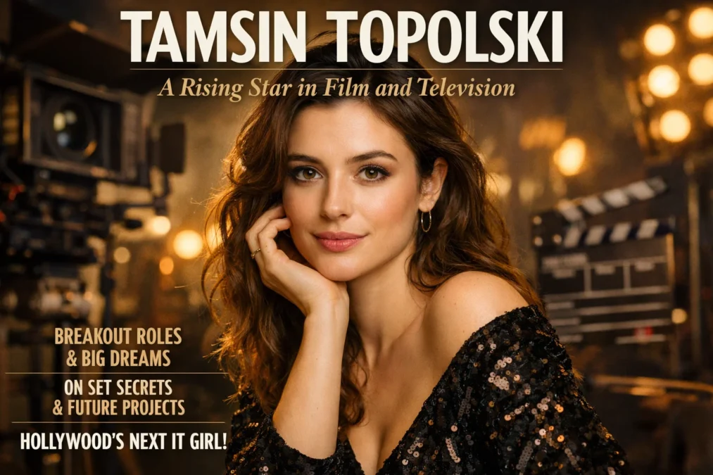 Tamsin Topolski: A Rising Star in Film and Television 1 Tamsin Topolski