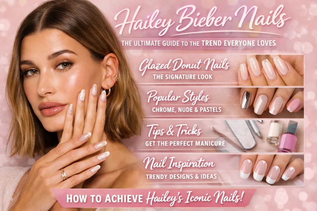 Hailey Bieber Nails: The Ultimate Guide to the Trend Everyone Loves 1 Hailey Bieber Nails