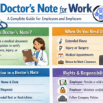 Doctors Note for Work: A Complete Guide for Employees and Employers 5 Doctors Note for Work