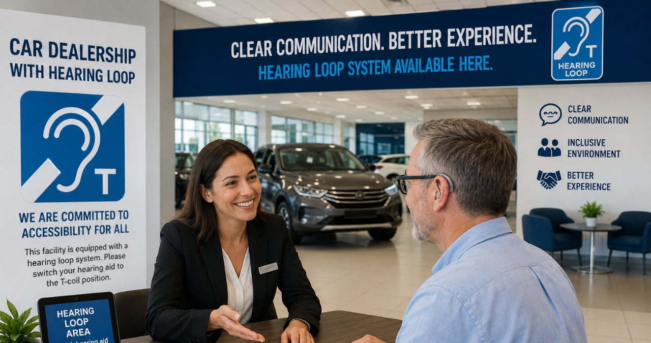 Car Dealership with Hearing Loop: Making Car Buying Accessible for Everyone 1 Car Dealership with Hearing Loop